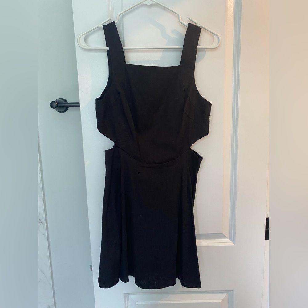 Urban Outfitters Black Cutout Dress